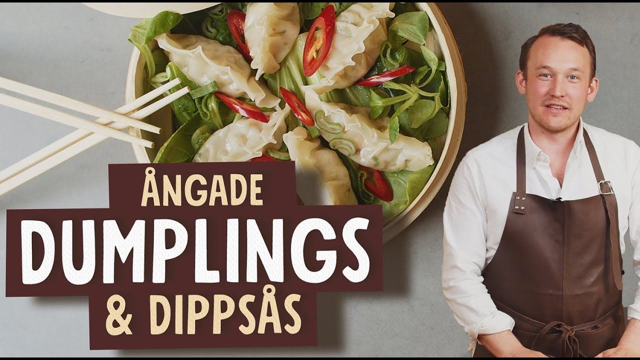 Asiatiska dumplings & Dippsås! | Ett Gott Land