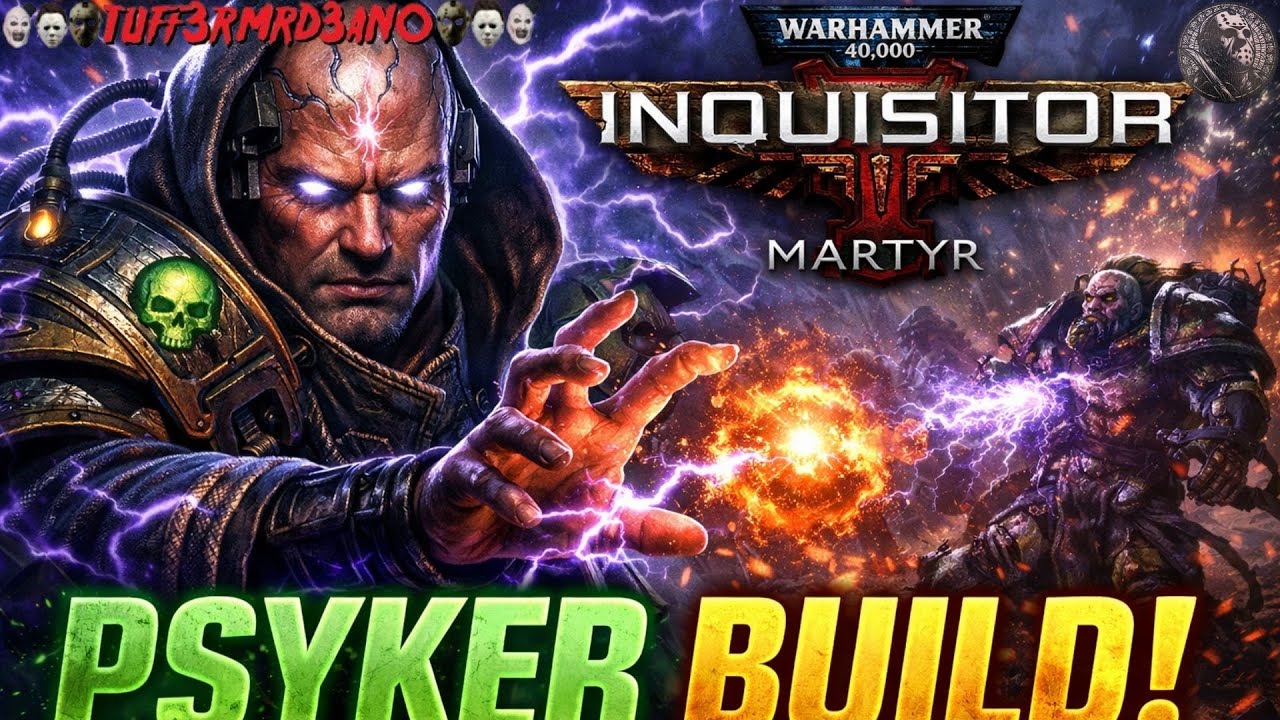 🔞 First Seasonal Psyker Build, Demon Killing time | Warhammer 40K: Inquisitor – Martyr