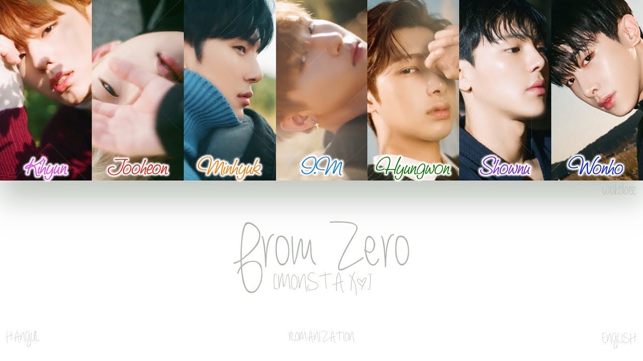 [HAN|ROM|ENG] MONSTA X (몬스타엑스) - From Zero (Color Coded Lyrics)