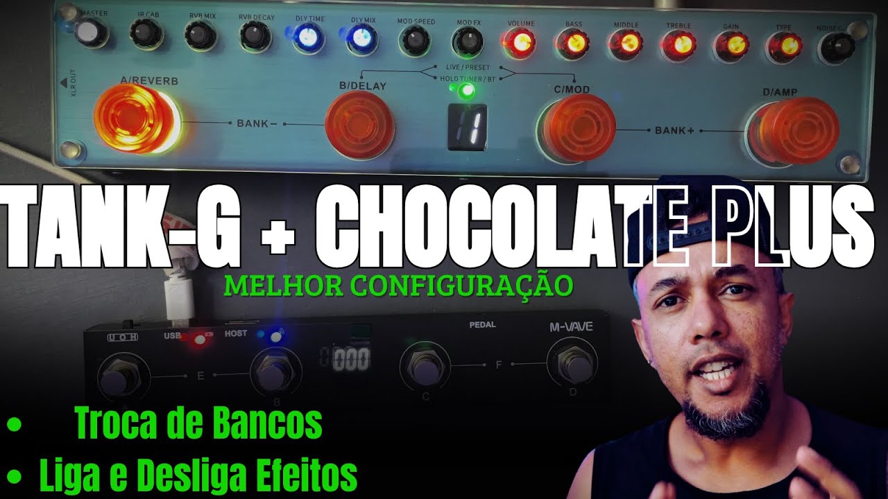 TANK G + CHOCOLATE PLUS // MELHOR CONFIGURAÇÃO! 