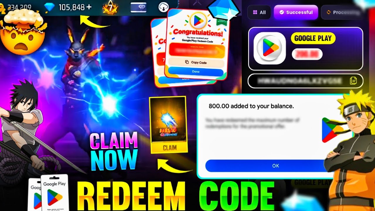 Free Redeem Code 🤩 | How to Get Google Play Store Redeem Code 2026