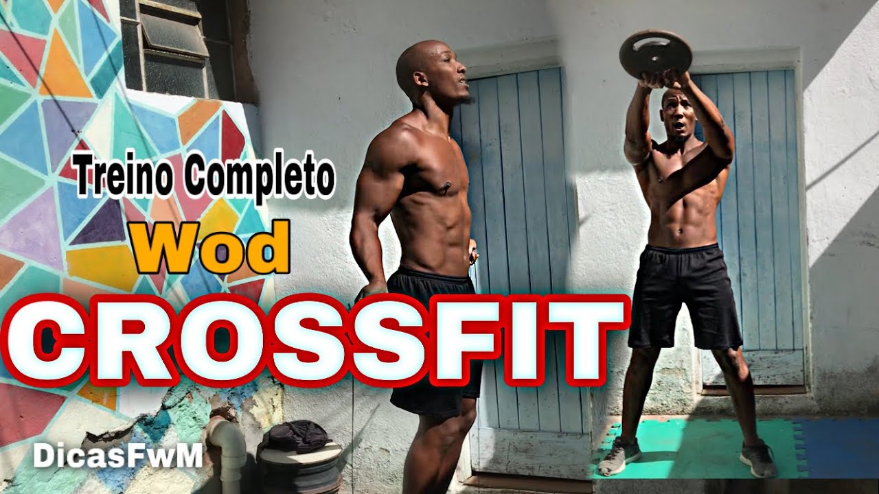 Como treina CROSSFIT EM CASA Wod