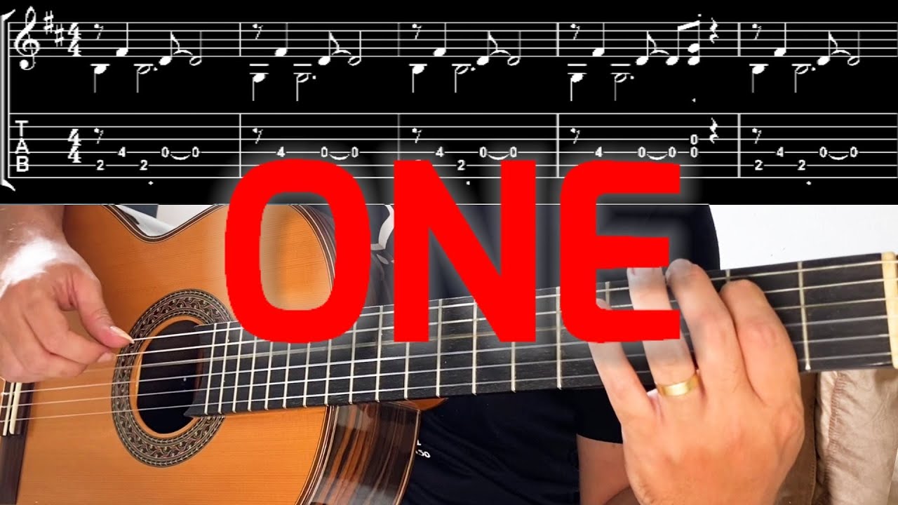 One (Metallica) on Classical Guitar | acoustic guitar cover Fingerstyle