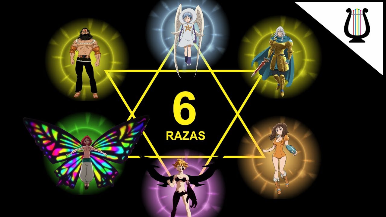 Explicación: Las 6 Razas Legendarias - Nanatsu no Taizai
