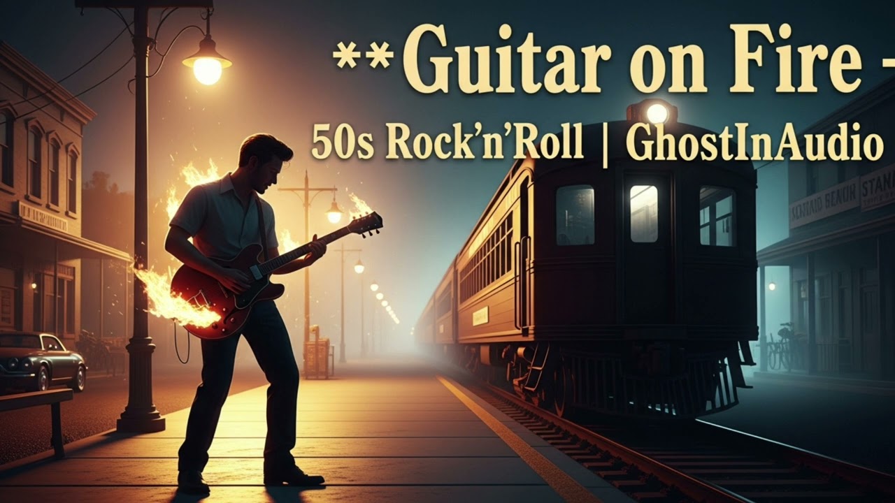 Guitar on Fire – 50s Rock’n’Roll | GhostInAudio (AI Music)