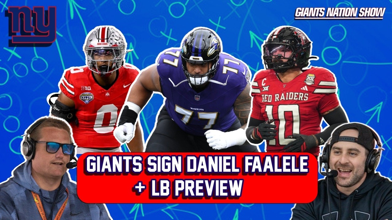 Giants Sign Daniel Faalele + LB Preview | 142