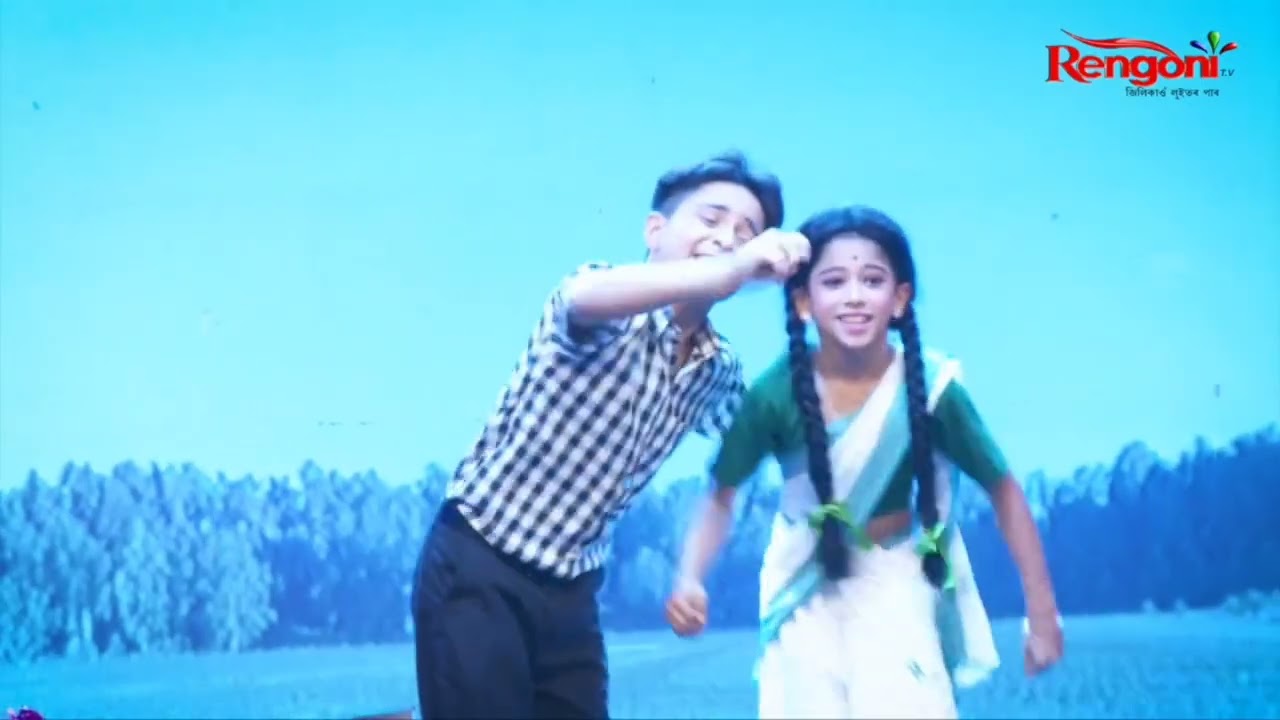 Angoj | mon hira doi | old Assamese film song | Naach The Kids Battle | episode 9| @RengoniTV
