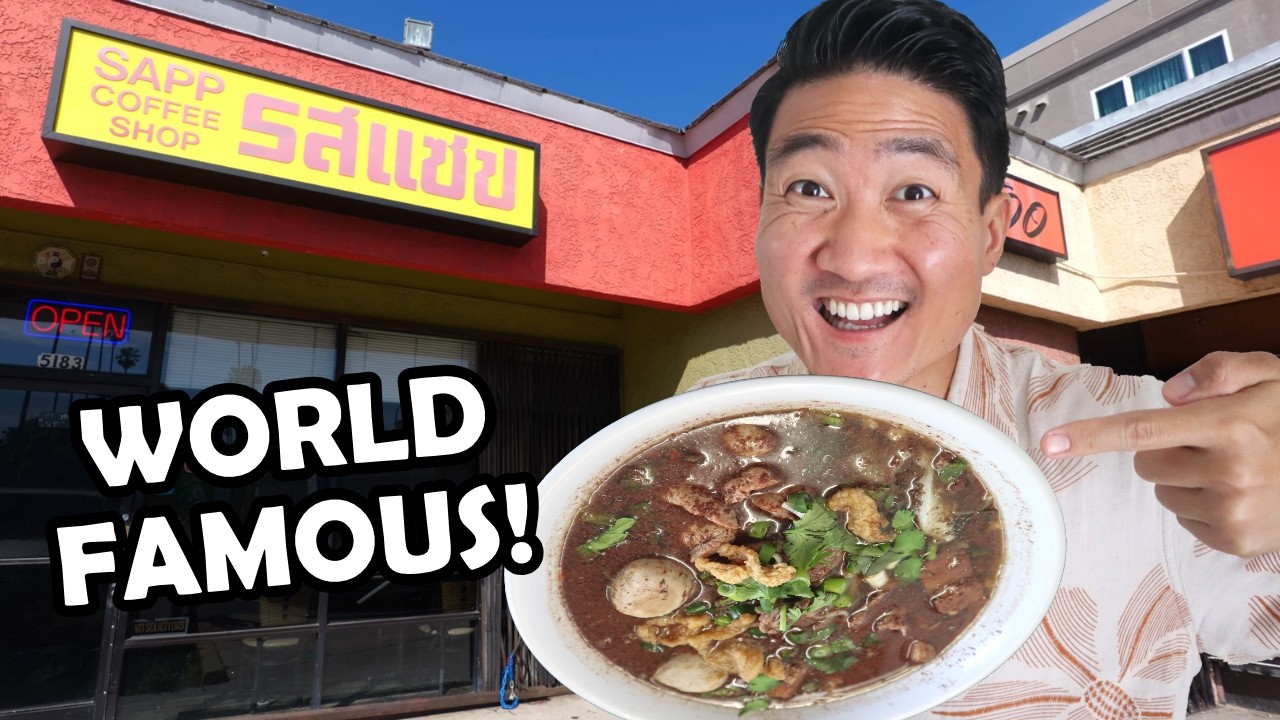 ICONIC 54-Year Old Thai Restaurant in Los Angeles You Can't Miss!