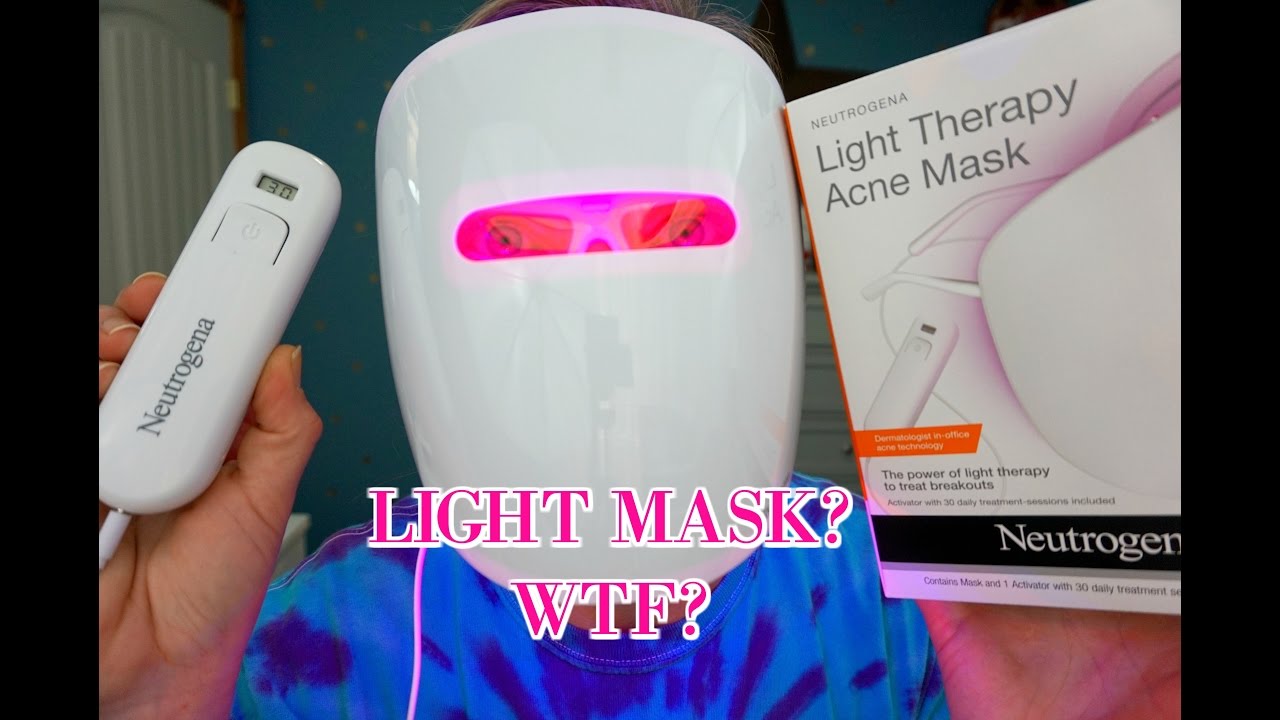 NEUTROGENA LIGHT THERAPY ACNE MASK ~ NO MAKEUP MONDAY