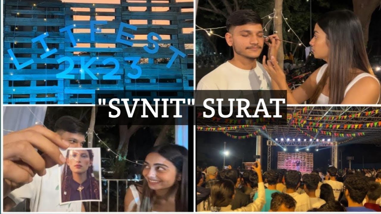 Enjoy🥳Lit fest in 'SVNIT' SURAT |Nit Surat|#jee #svnit #nitian #viral #college #surat#iitian#study