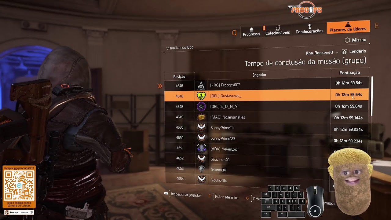 LIVE - RAIDES - LENDÁRIAS - The Division 2