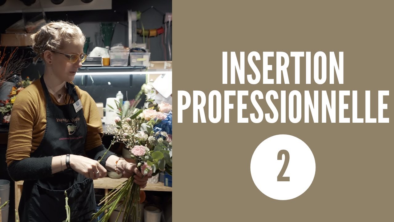 Fleuriste et malvoyante - Insertion professionnelle