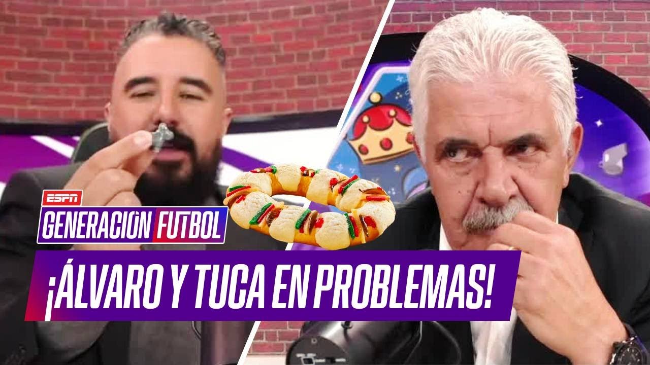FERRETTI se molesta en la ROSCA DE REYES y esto tendrá que pagar Álvaro por el muñequito