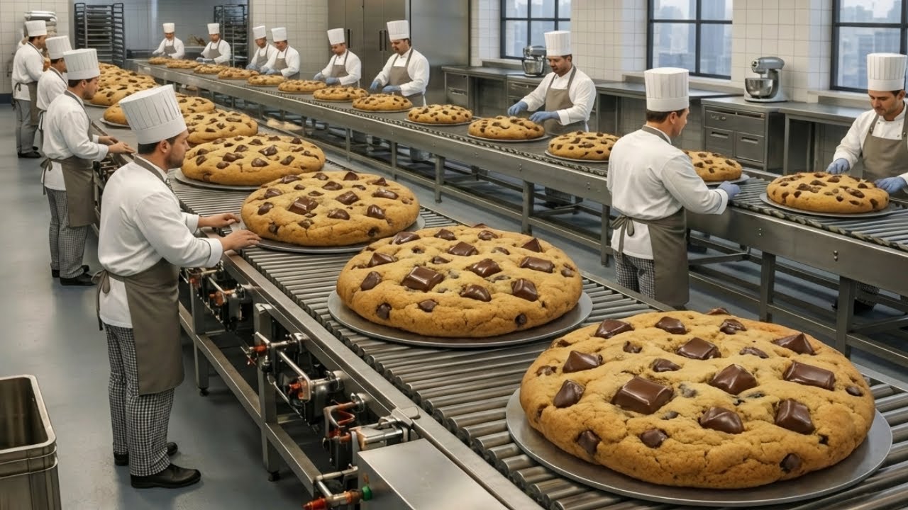 Inside America’s Cookie Factory: Ruth Graves Wakefield’s Chocolate Chip Cookie (Full Process)