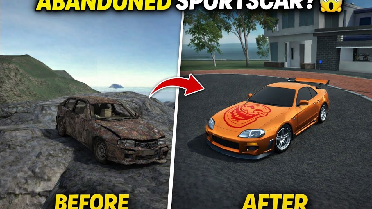 👉 I Found Abandoned Supra and Restored It! 😱 | Car Simulator 2