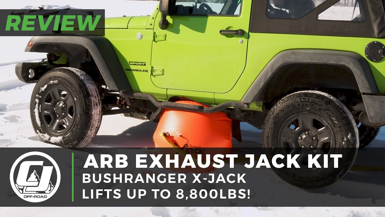 Обзор: комплект выхлопных домкратов ARB Bushranger X-Jack