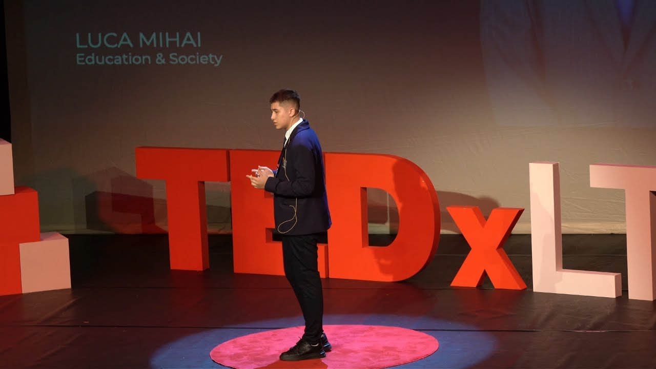 Educația este o conversație, nu un monolog | Luca Mihai | TEDxLTN Youth