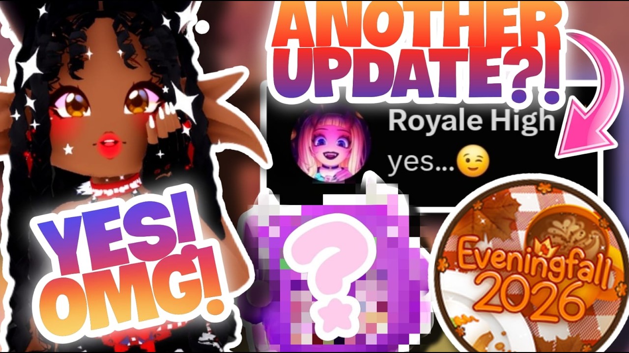 ANOTHER *UPDATE* IS COMING! || Royale High Eveningfall 2026