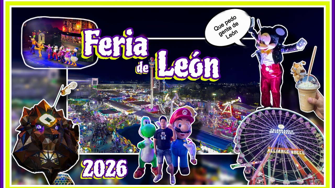 🎡Feria de León🎡2026      #feriadeleón #leongtomexico #ferias
