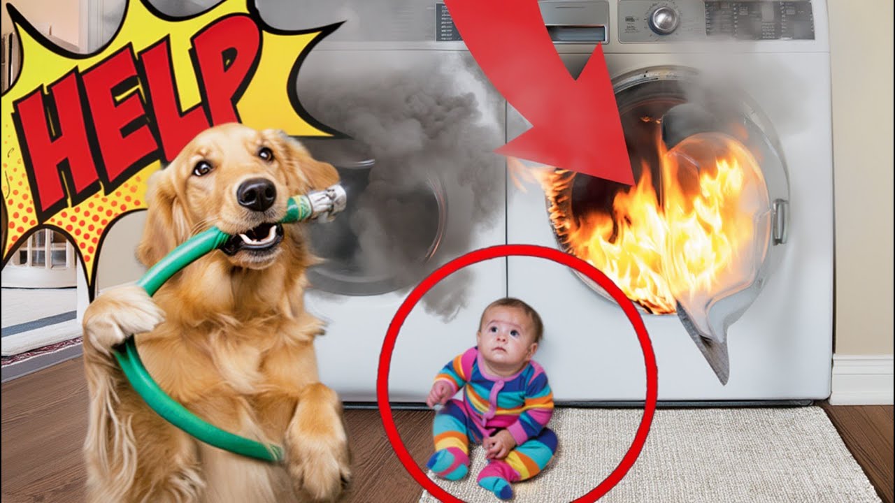 Dog Protects Baby — Heartwarming Moment!😍
