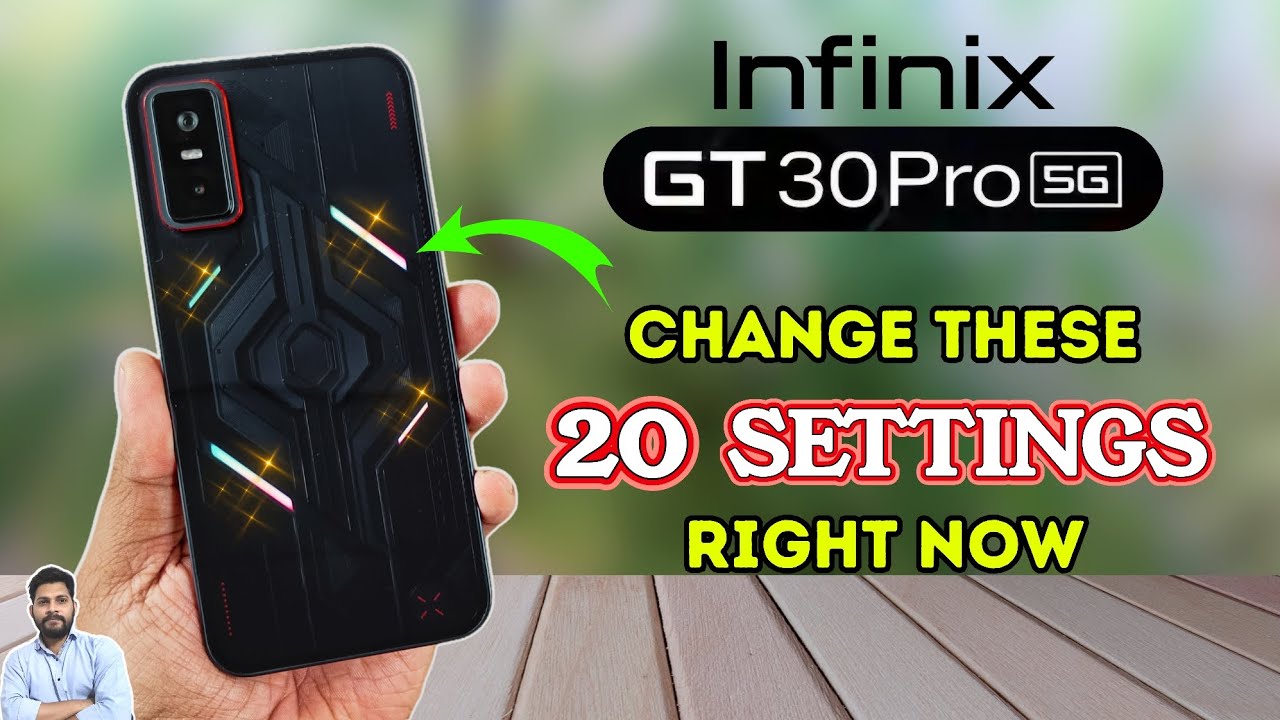 Infinix GT 30 Pro 5G: измените эти 20 настроек прямо сейчас
