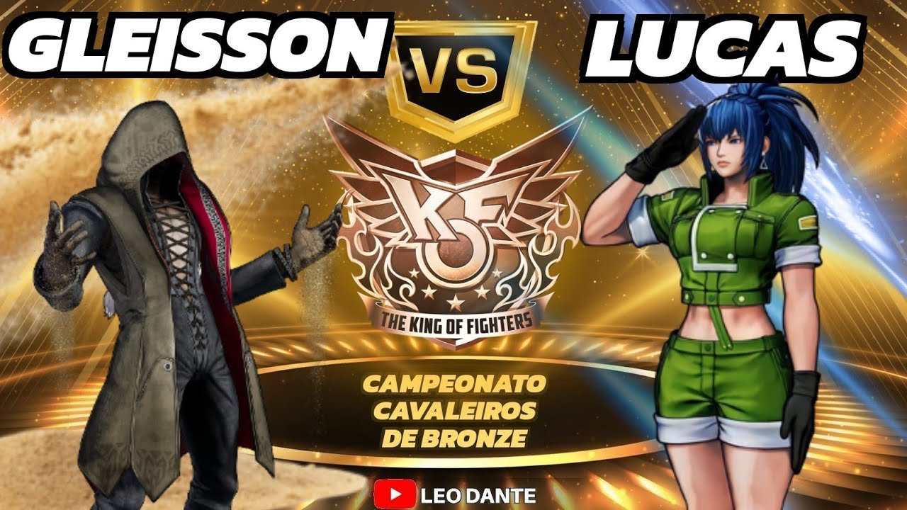 KOFXV - GLEISSON VS LUCAS - CAMPEONATO CAVALEIROS DE BRONZE !