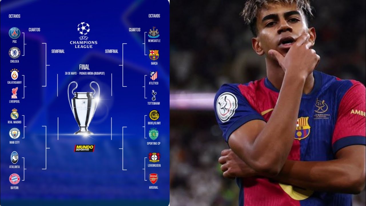 C'EST LE PSG QU'ON VOULAIT.... RÉACTION TIRAGE AU SORT DES 8EM DE FINALE DE LA LDC 