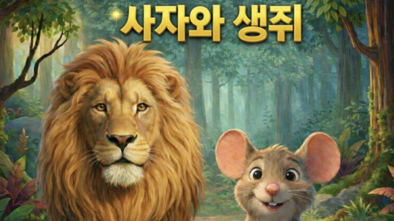사자와 생쥐 | 전래 이야기 잠자리 동화