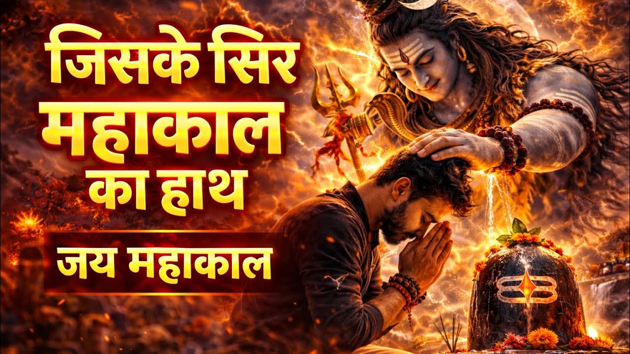जिसके सिर महाकाल का हाथ 🔱 उसकी करती दुनिया बात | Powerful Mahakal Bhajan | Jai Mahakal