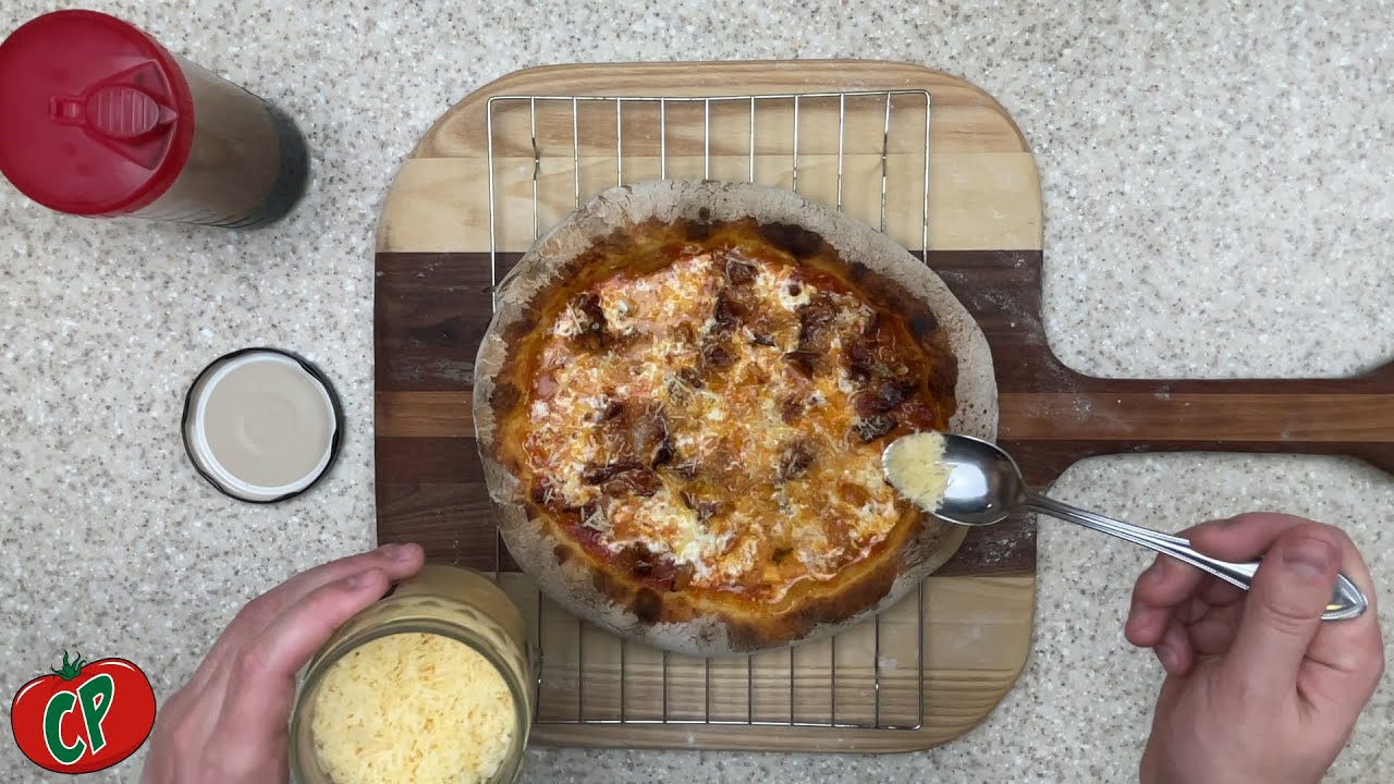 Homemade Pizza: Bacon, Bleu Cheese, and Onion | Classroom Pizza