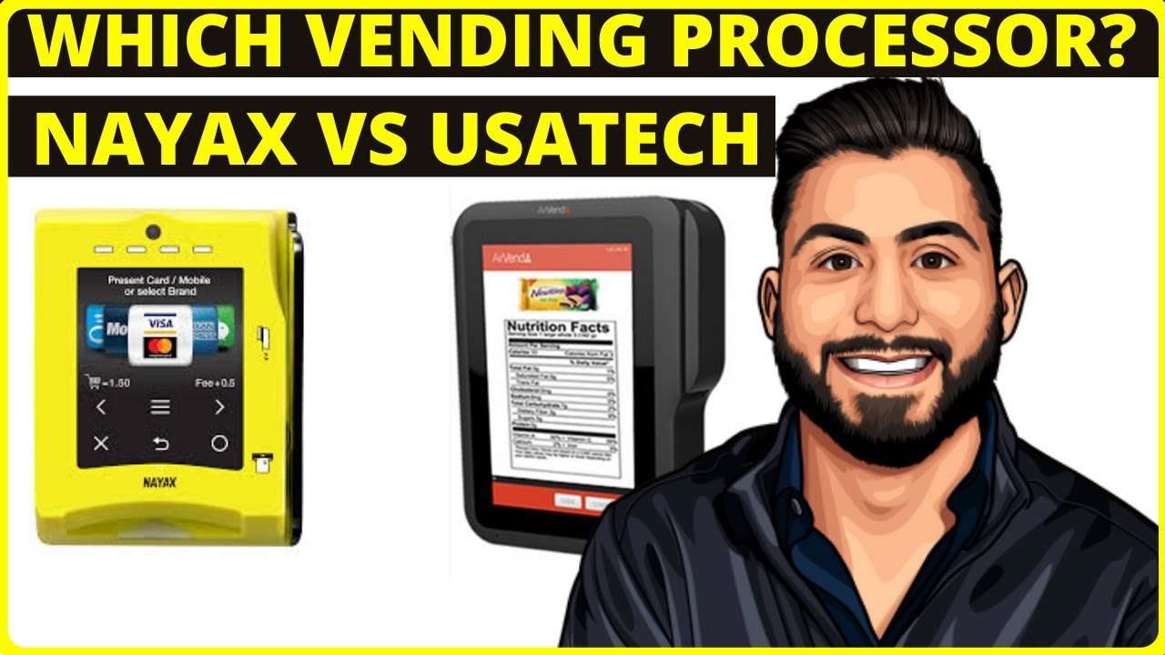 Nayax Vending Business Credit Card Readers VS USA Technologies - MY Experience