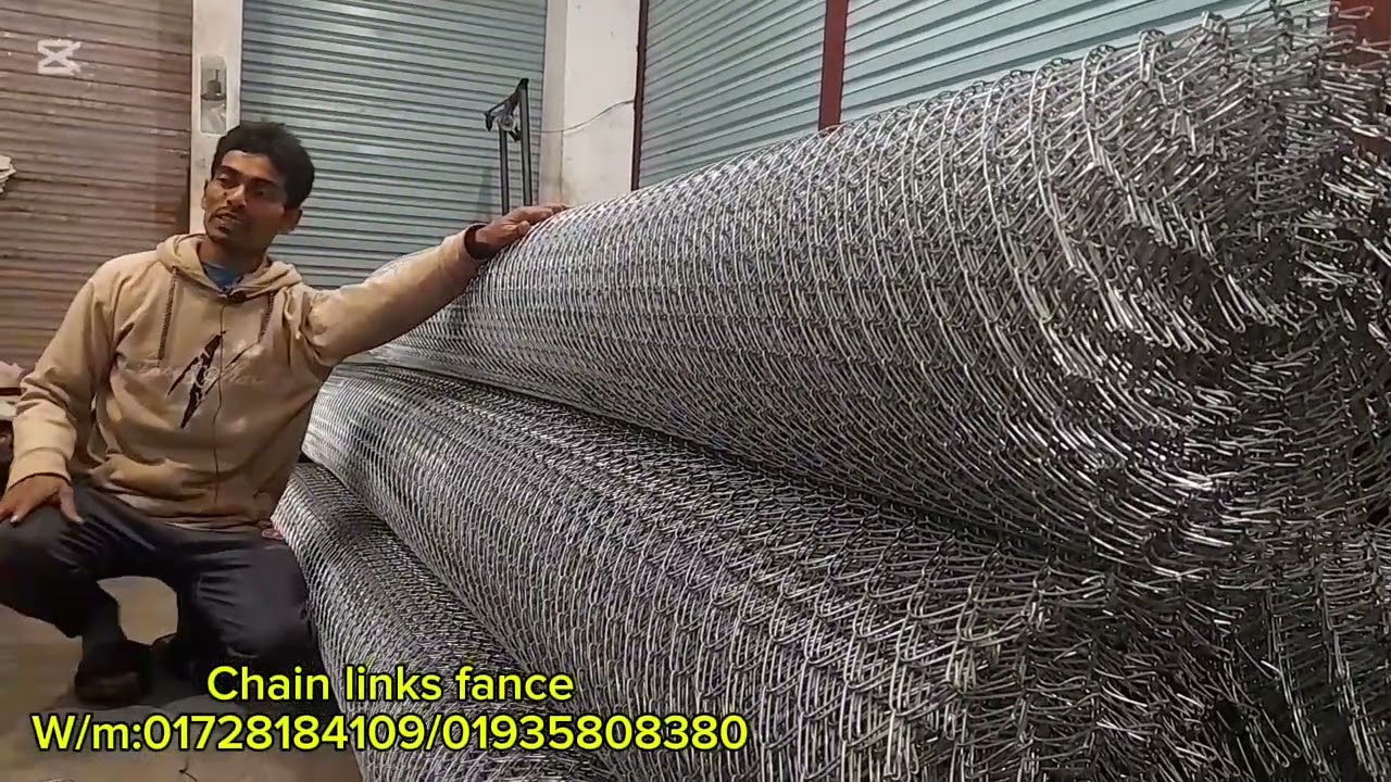 কারখানা থেকে। wm:01728184109/01935808380 #G i net #Fance links #Steel  net #Tarer bera