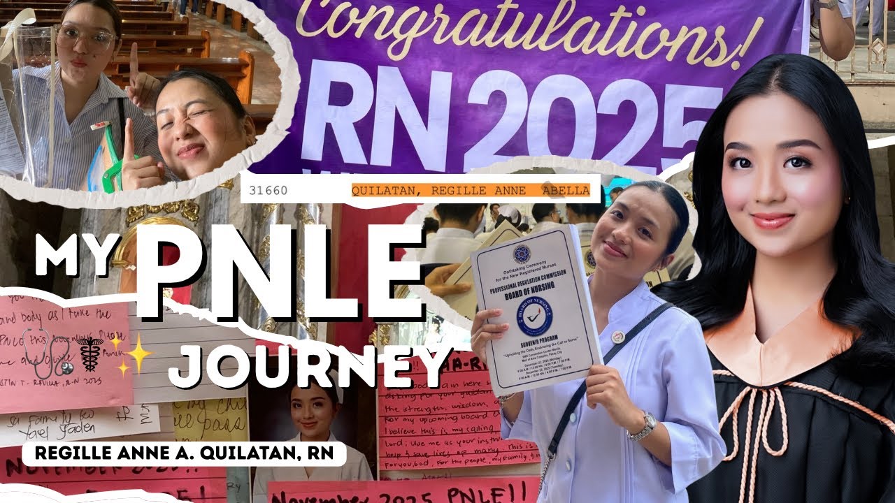 MY BOARD EXAM JOURNEY| PNLE 2025 🩺☤♡| Jill Anne A. Quilatan, RN ✨