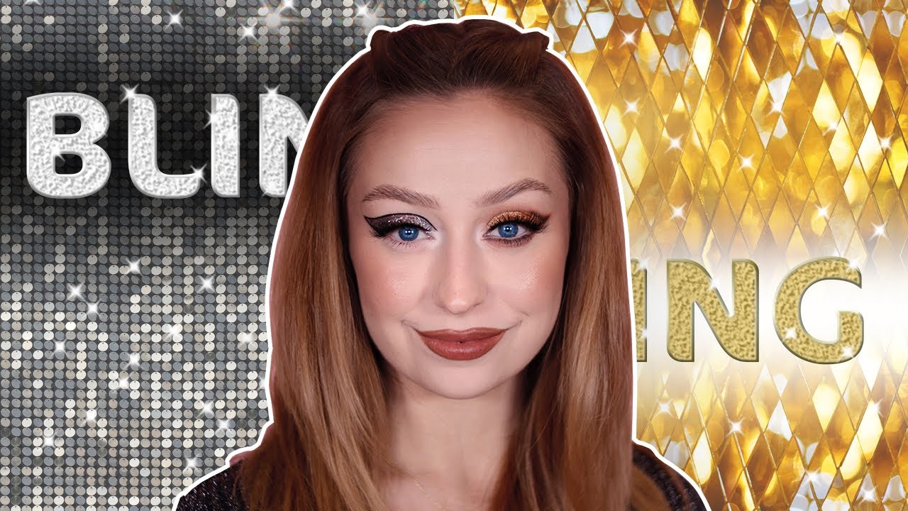 Makijaż z brokatem (silver vs. gold) 😍