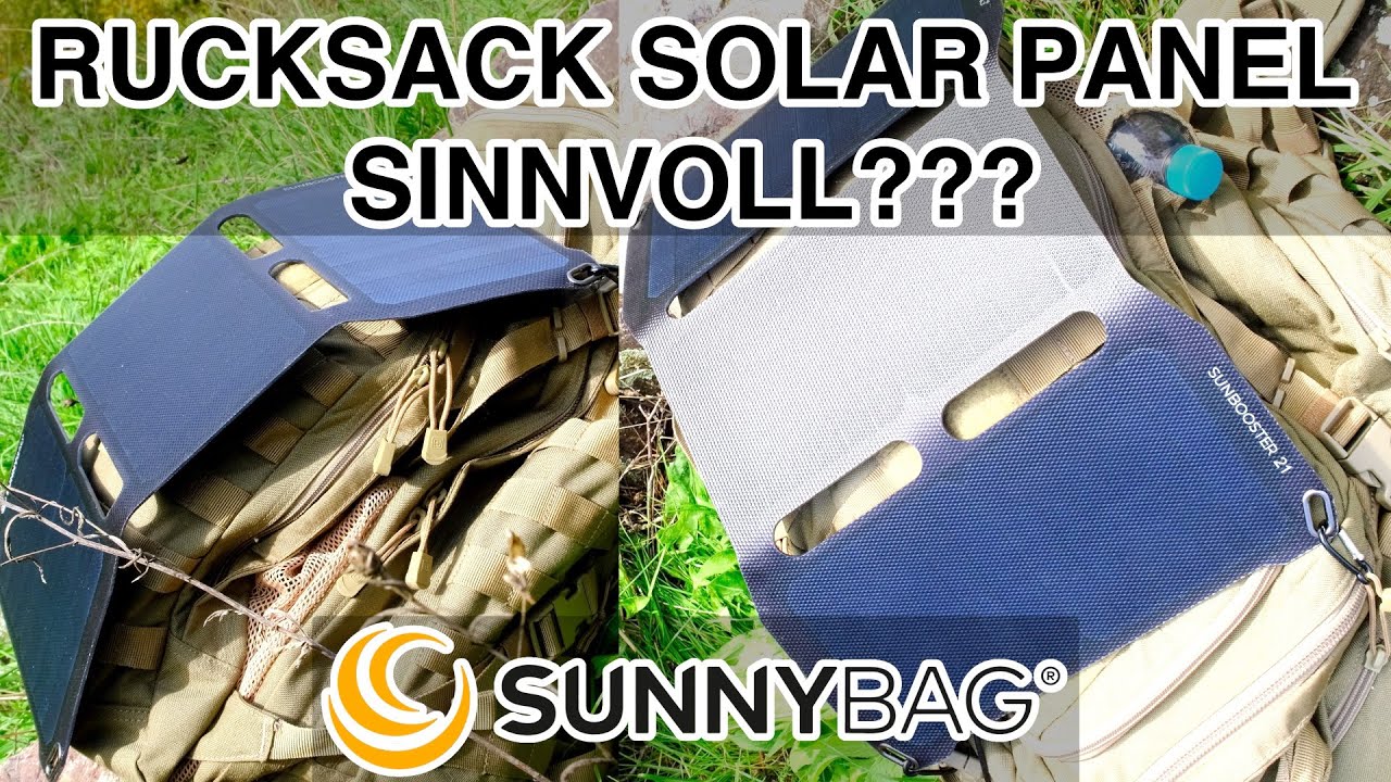 SunnyBag Sunbooster 21 faltbares Solar Panel