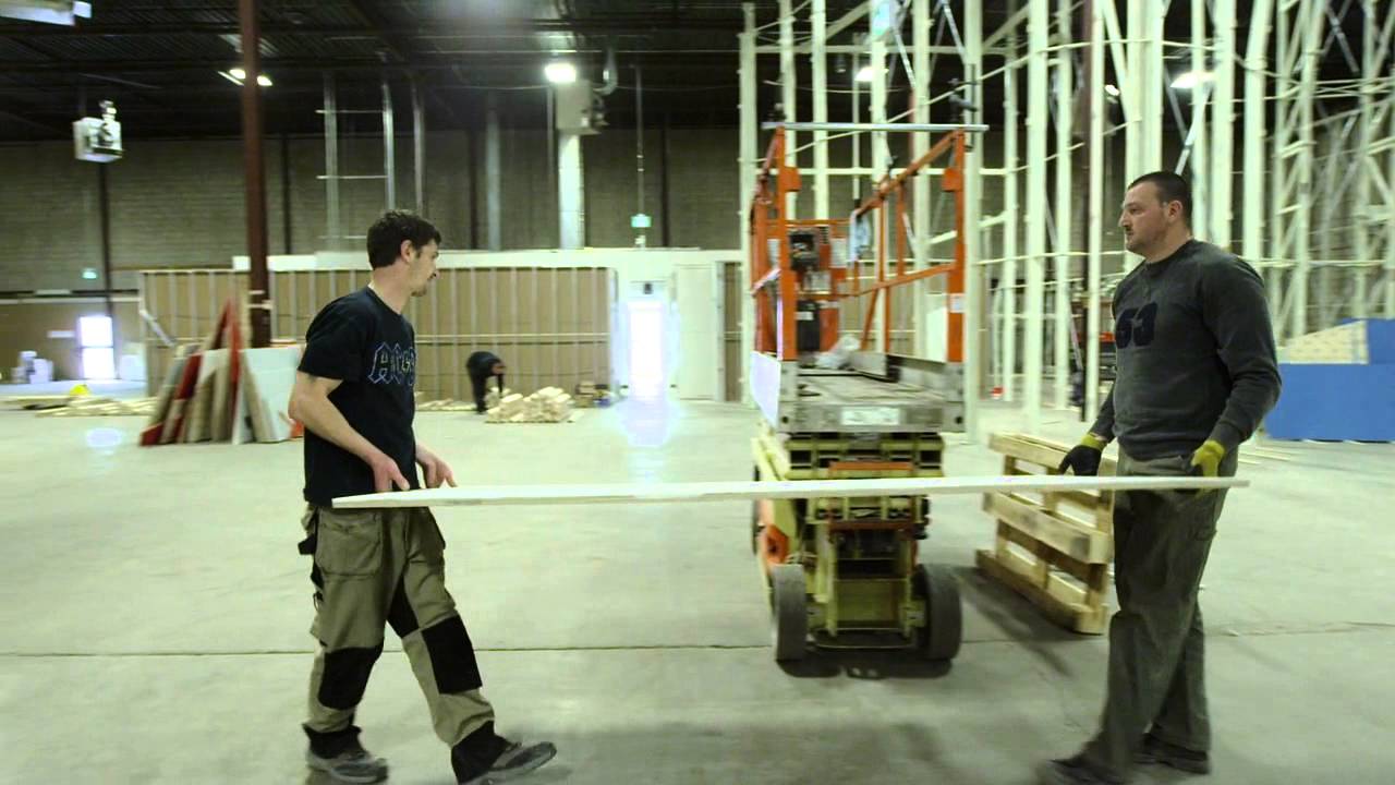 The making of Boulderz Etobicoke location