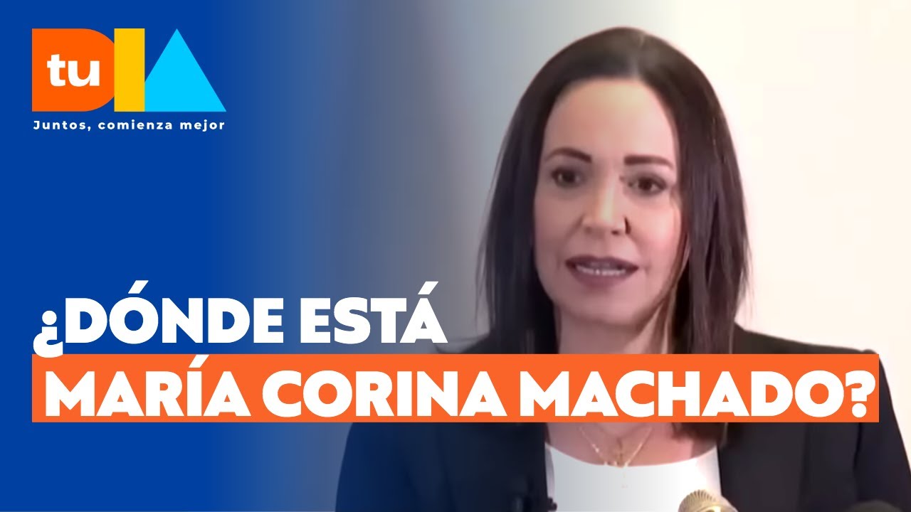 ¿Dónde está María Corina Machado?: Se aplazó su conferencia para recibir en Premio Nobel | Tu Día