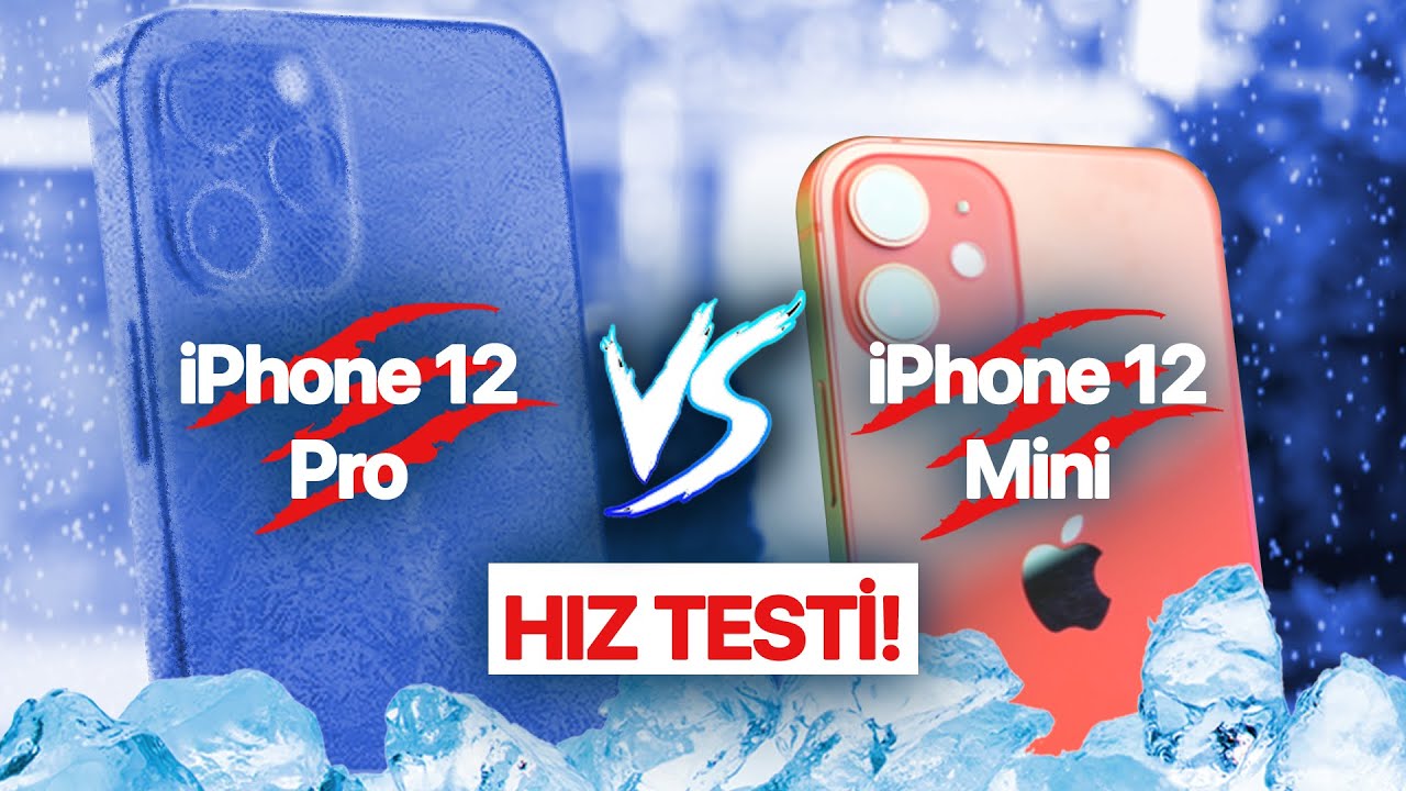 Buzluktan &Ccedil;ıkardığımız iPhone 12&rsquo;yi iPhone Mini İle Karşılaştırdık!
