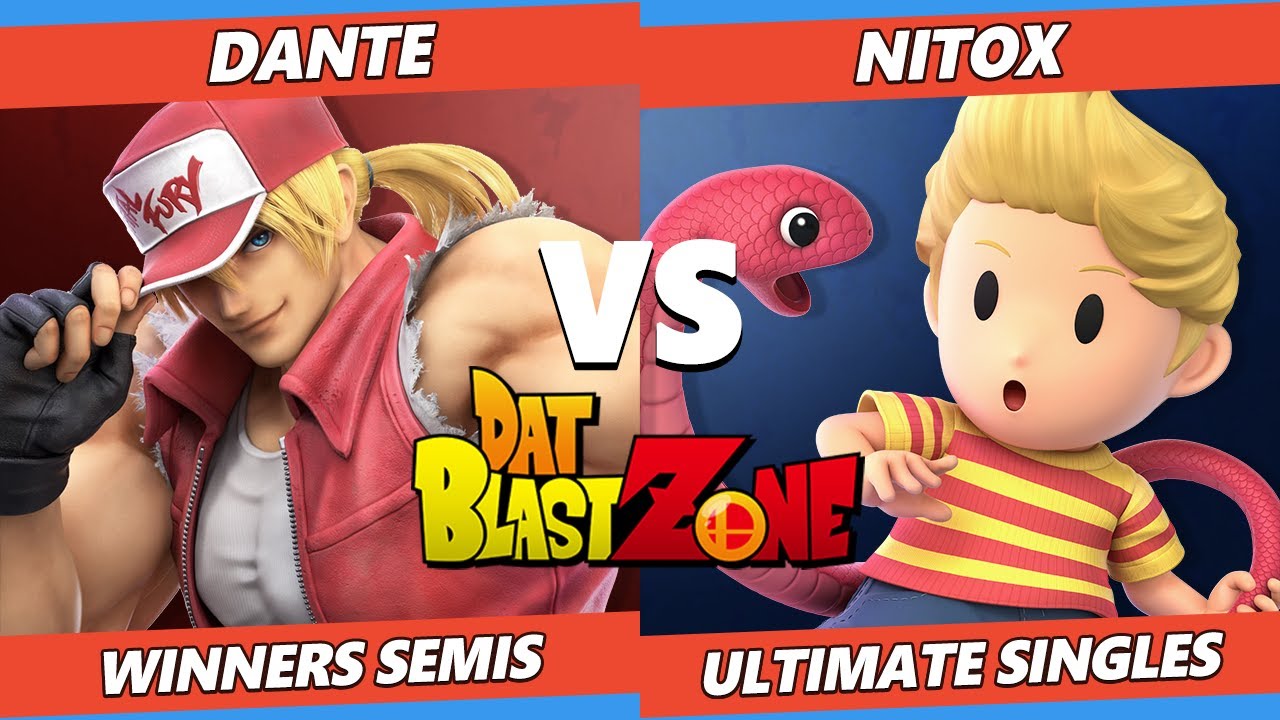 DAT BlastZone 32 Winners Semis - Dante (Terry) Vs. Nitox (Lucas) SSBU Ultimate Tournament