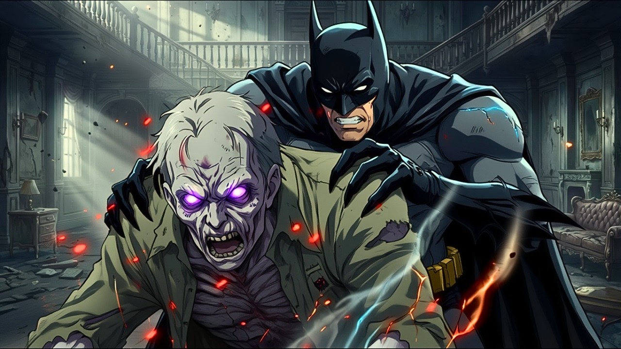 BATMAN vs Resident Evil's DEADLIEST Traps and Monsters