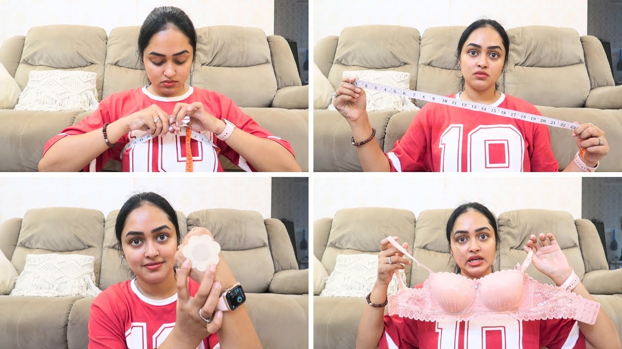 Bra Size ని correct గా Measure  చేసుకోవటం ఇలా Demo || Bra Reccommendations || Heavenly Homemade