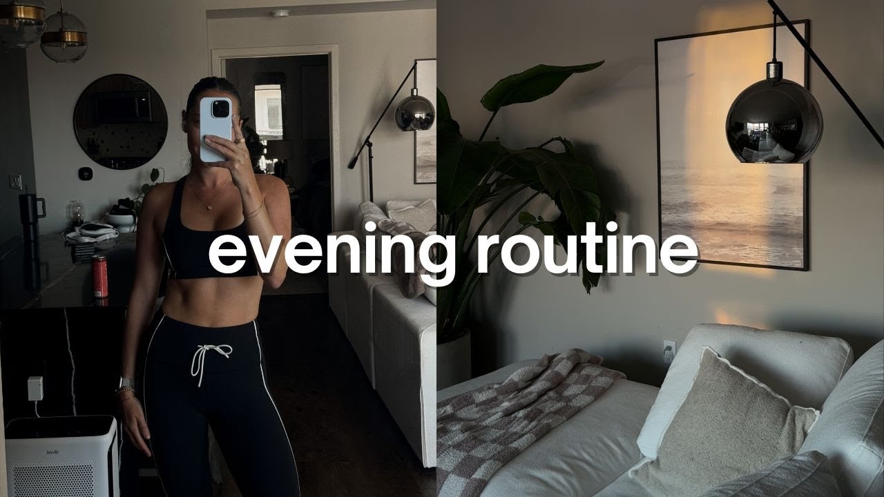 *cozy* EVENING ROUTINE | solo sunday night, night-time skincare routine *work night edition*