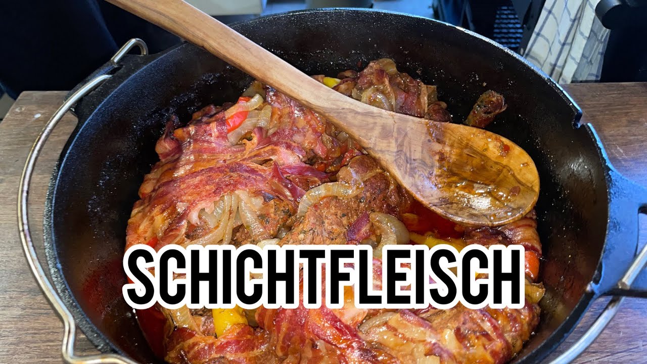Schichtfleisch im Dutchoven, sensationell