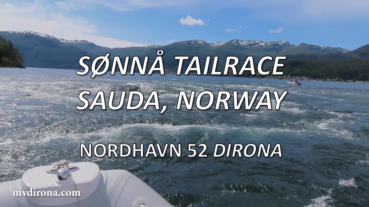 Sønnå Tailrace, Sauda Norway (@MVDirona)