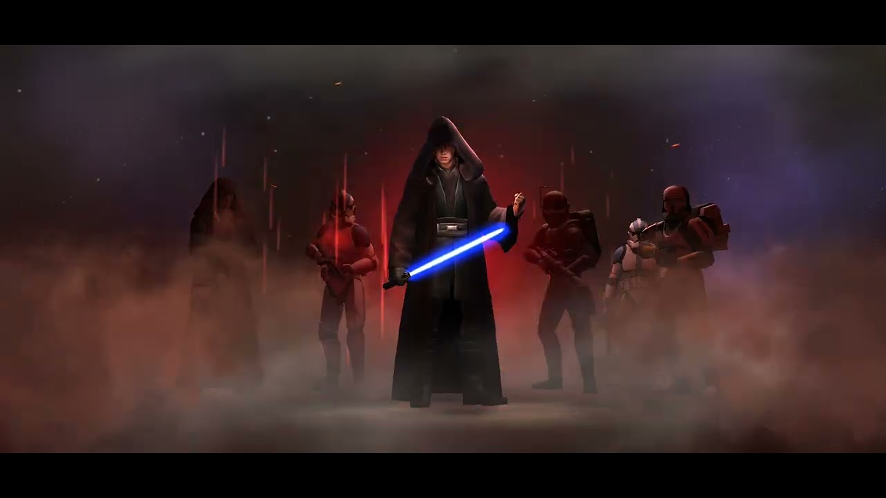 Lord Vader DS Clones full auto Leia, Drogan, R2, CRex, Chewpio (squad arena)