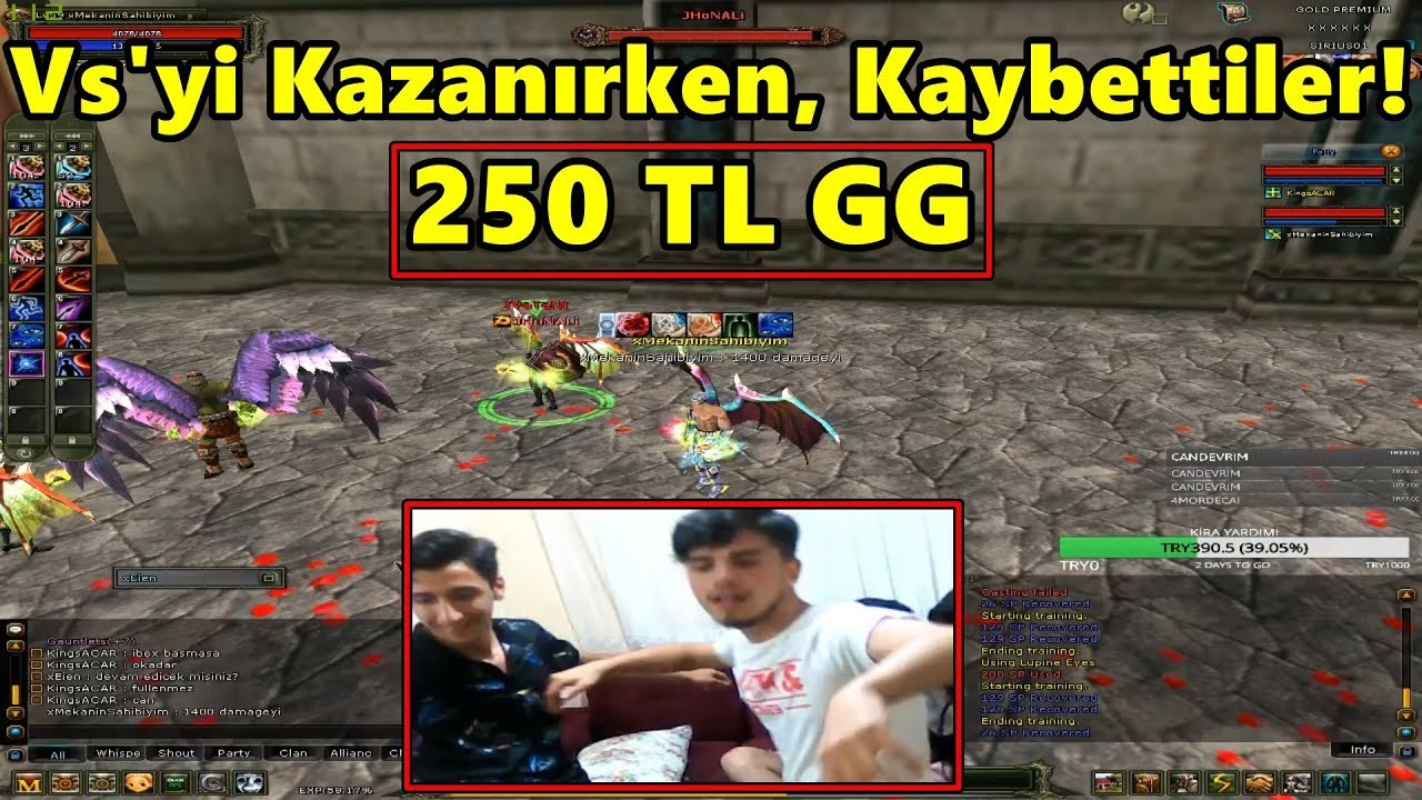 250 TL'sine Atılan İddialı Vs'nin Sonu &Ccedil;ok Farklı Bitti! | Knight Online
