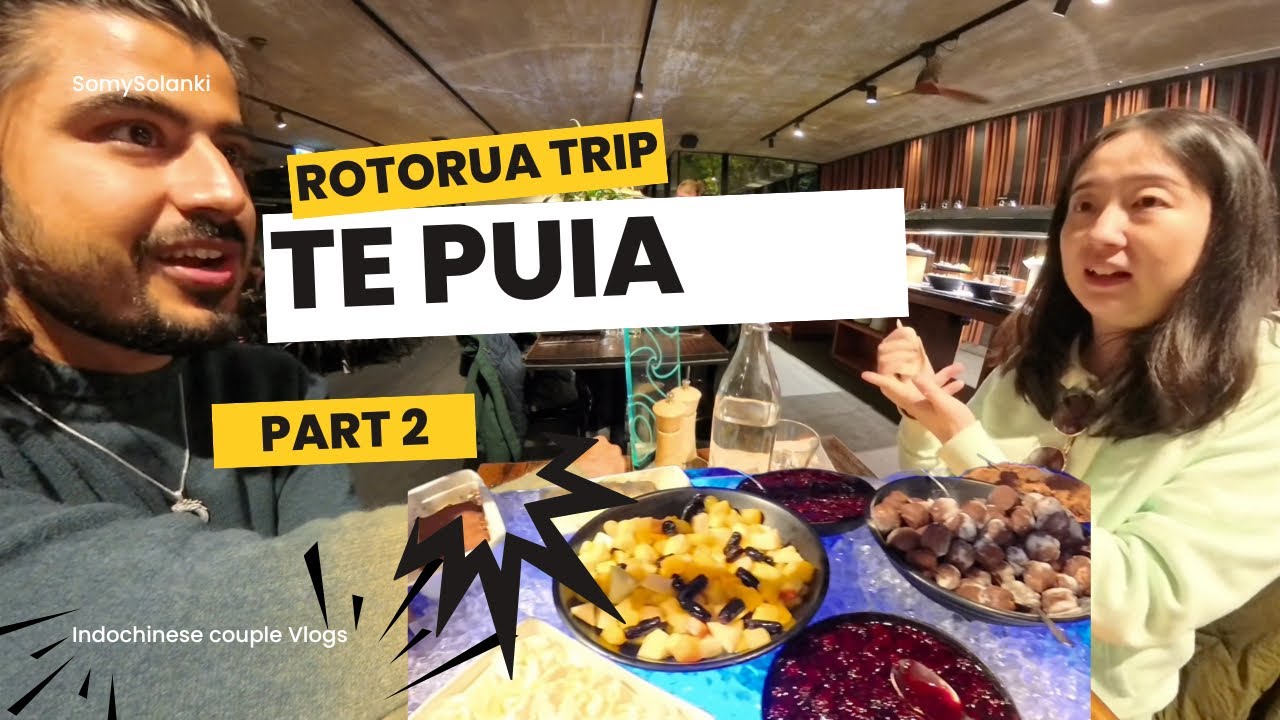 Te Puia part 2 | Rotorua Trip | New Zealand English Vlog | Travel Vlog | Couple Vlog | NZ