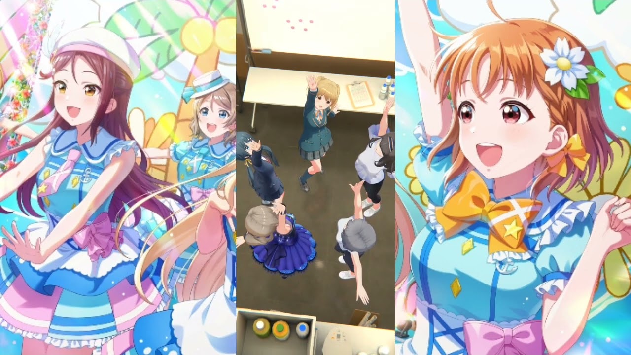 SUNNY PEACE HARMONY Daily Live Gameplay 3 | Idoly Pride × Aqours Collaboration