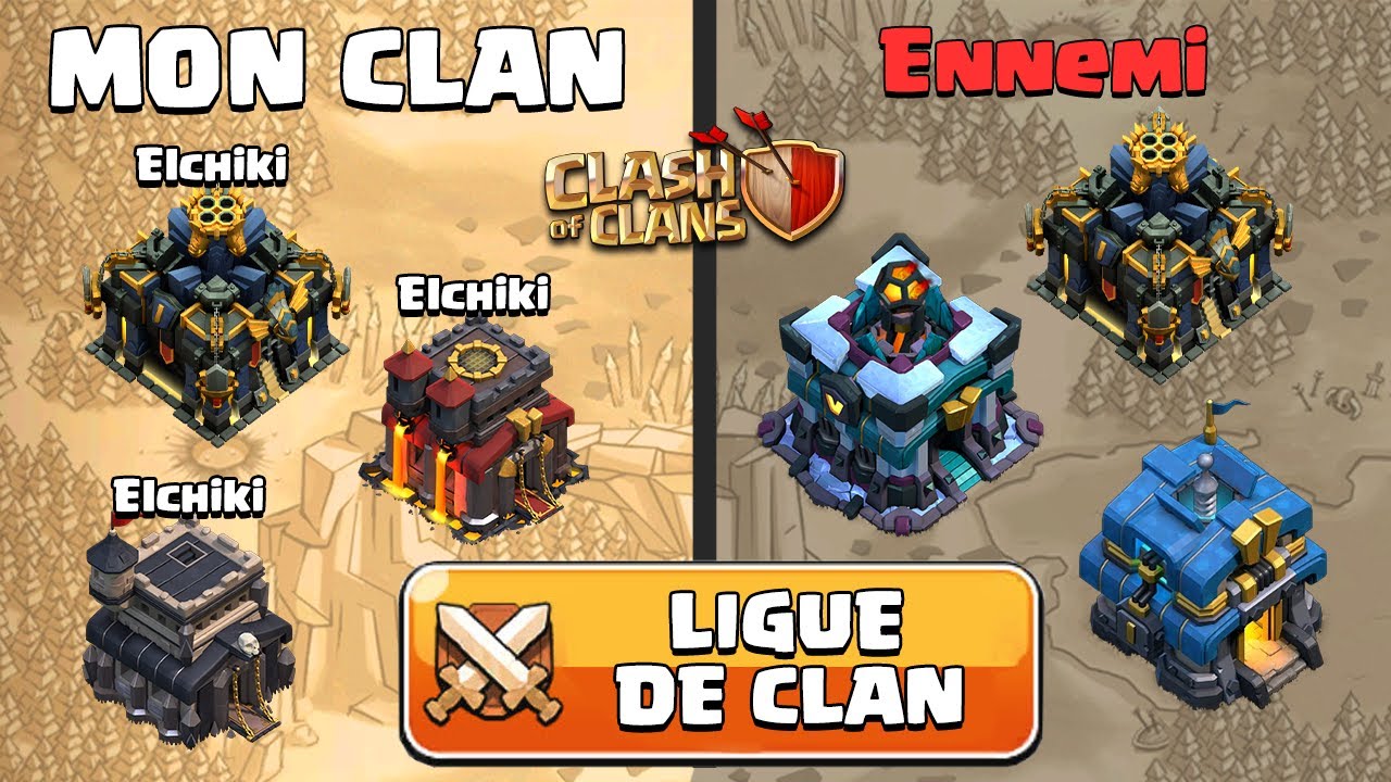 Seul en Ligue de Clan avec mes 15 Comptes sur Clash of Clans !