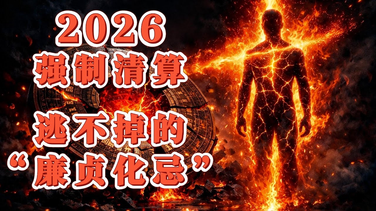 逃不过的2026：当“赤马红羊”遇上“廉贞化忌”，所有潜规则都将失效！